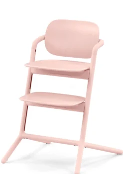 Hochstuhl 'Lemo' 3-in-1 Set Pearl Pink / Light Pink
