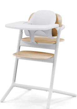 Hochstuhl 'Lemo' 3-in-1 Set Sand White / White