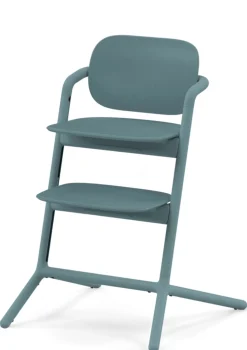 Hochstuhl 'Lemo' 3-in-1 Set Stone Blue / Mid Blue