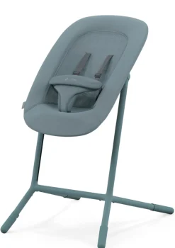 Hochstuhl 'Lemo' 4-in-1 Set Stone Blue / Mid Blue