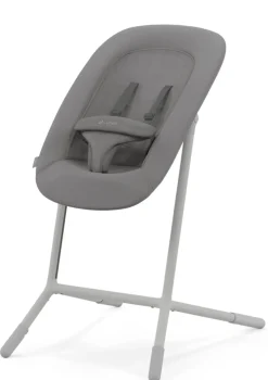 Hochstuhl 'Lemo' 4-in-1 Set Suede Grey / Mid Grey