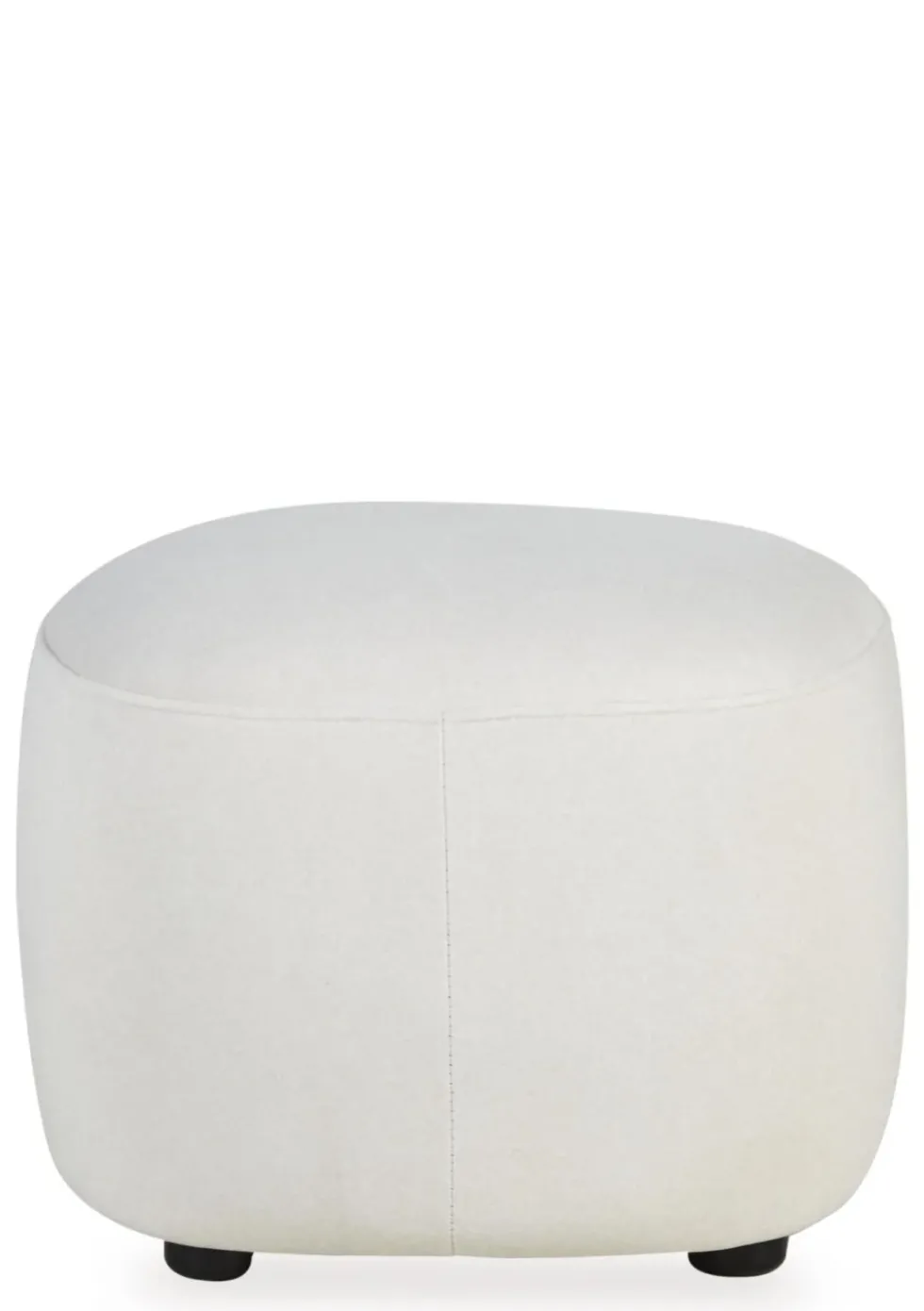 Hocker 'Gomi' Mohair Beige