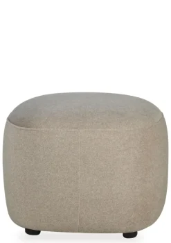 Hocker 'Gomi' Mohair Latte