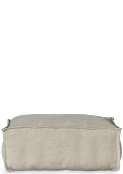 Hocker 'Linen Ottoman' Beige