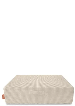 Hüpfpolster Cord Creme Beige