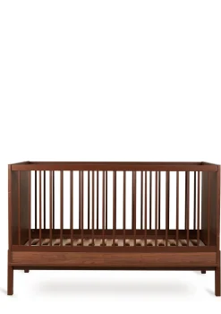 2-in-1 Babybett 'Ashi' Chestnut 140 x 70 cm