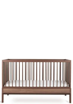 2-in-1 Babybett 'Ashi' Chestnut 140 x 70 cm