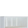 2-in-1 Babybett Bank 'Mood' Weiß 140 x 70 cm