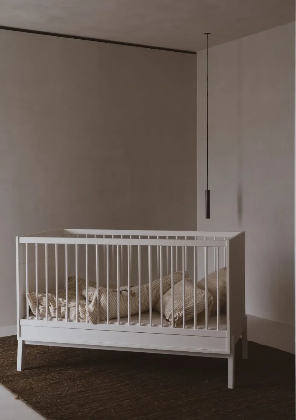 2-in-1 Bett 'Ashi' Cream 140 x 70 cm