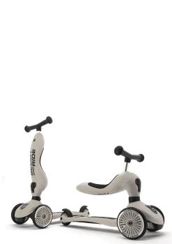 2in1 Kickboard 'Highway Kick 1' ash