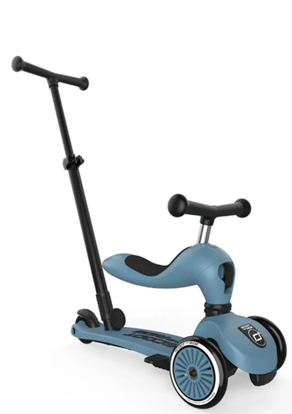 2in1 Kickboard 'Highwaykick 1 Push & Go' steel