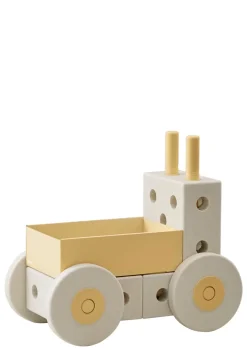 3-in-1 Lauflernwagen Sand Grey / Honey Yellow