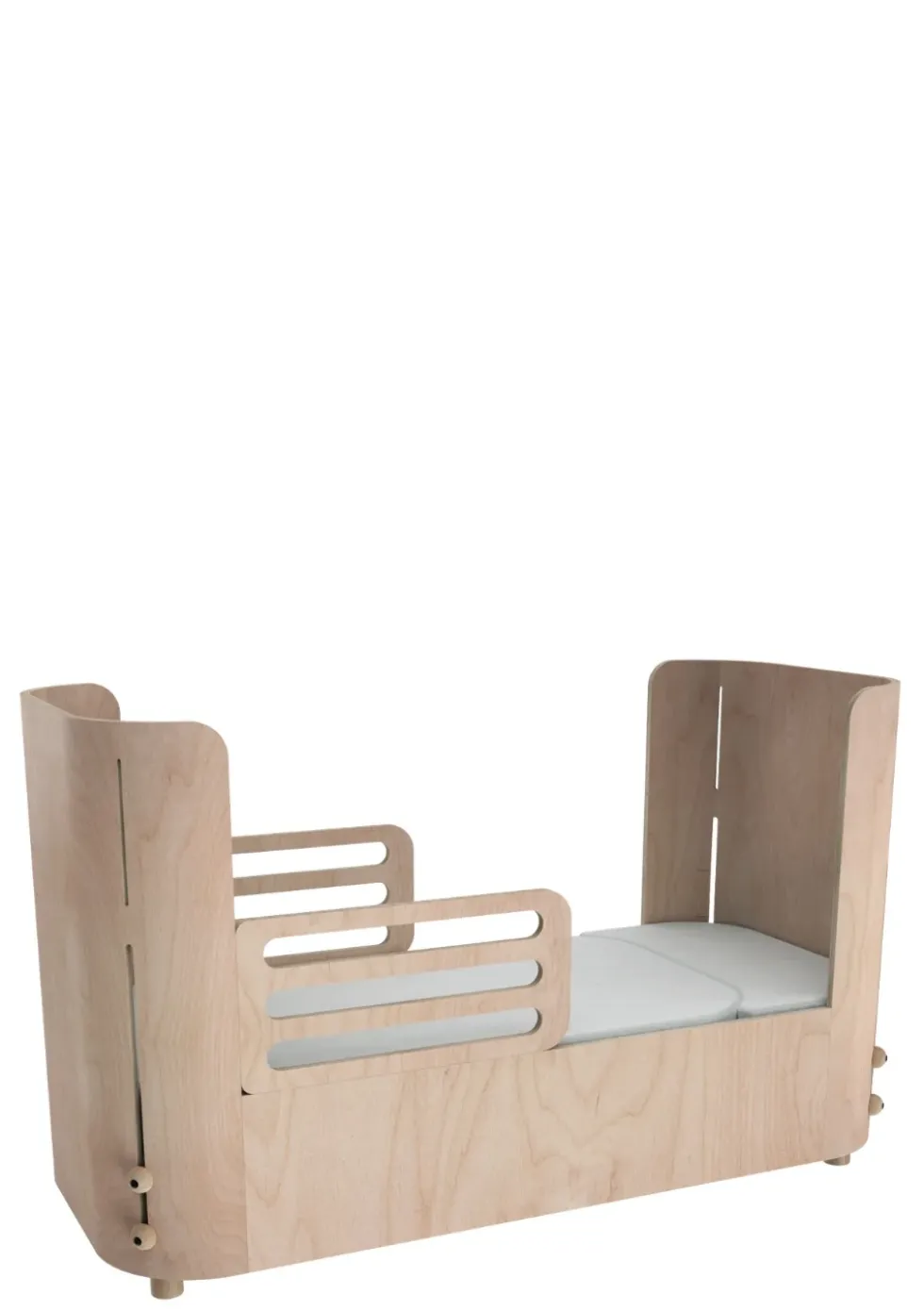 4-in-1 mitwachsendes Babybett 112-148 x 60 cm