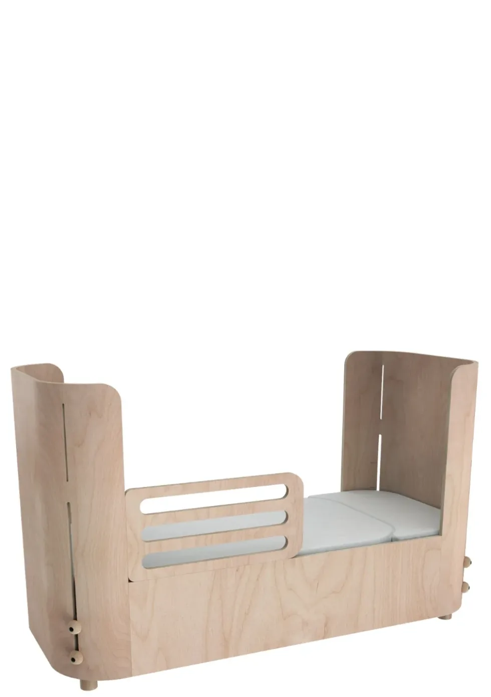 4-in-1 mitwachsendes Babybett 112-148 x 60 cm