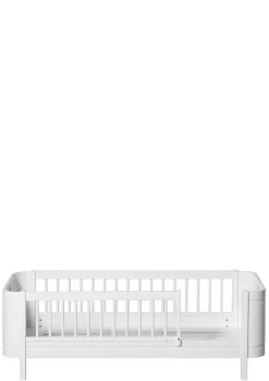 Juniorbett 'Wood Mini+' weiß 162 x 68 cm