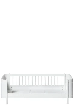 Juniorbett 'Wood Mini+' weiß 162 x 68 cm