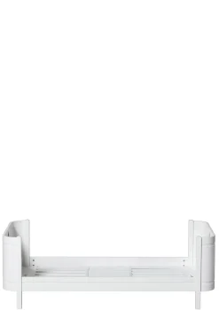 Juniorbett 'Wood Mini+' weiß 162 x 68 cm