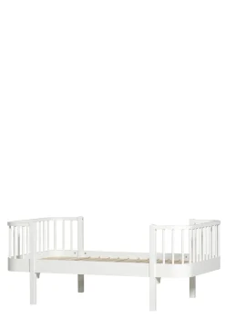 Juniorbett 'Wood Original' weiß 160 x 90 cm