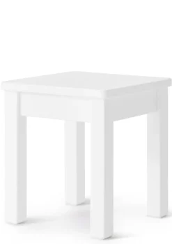 Kinderhocker weiß