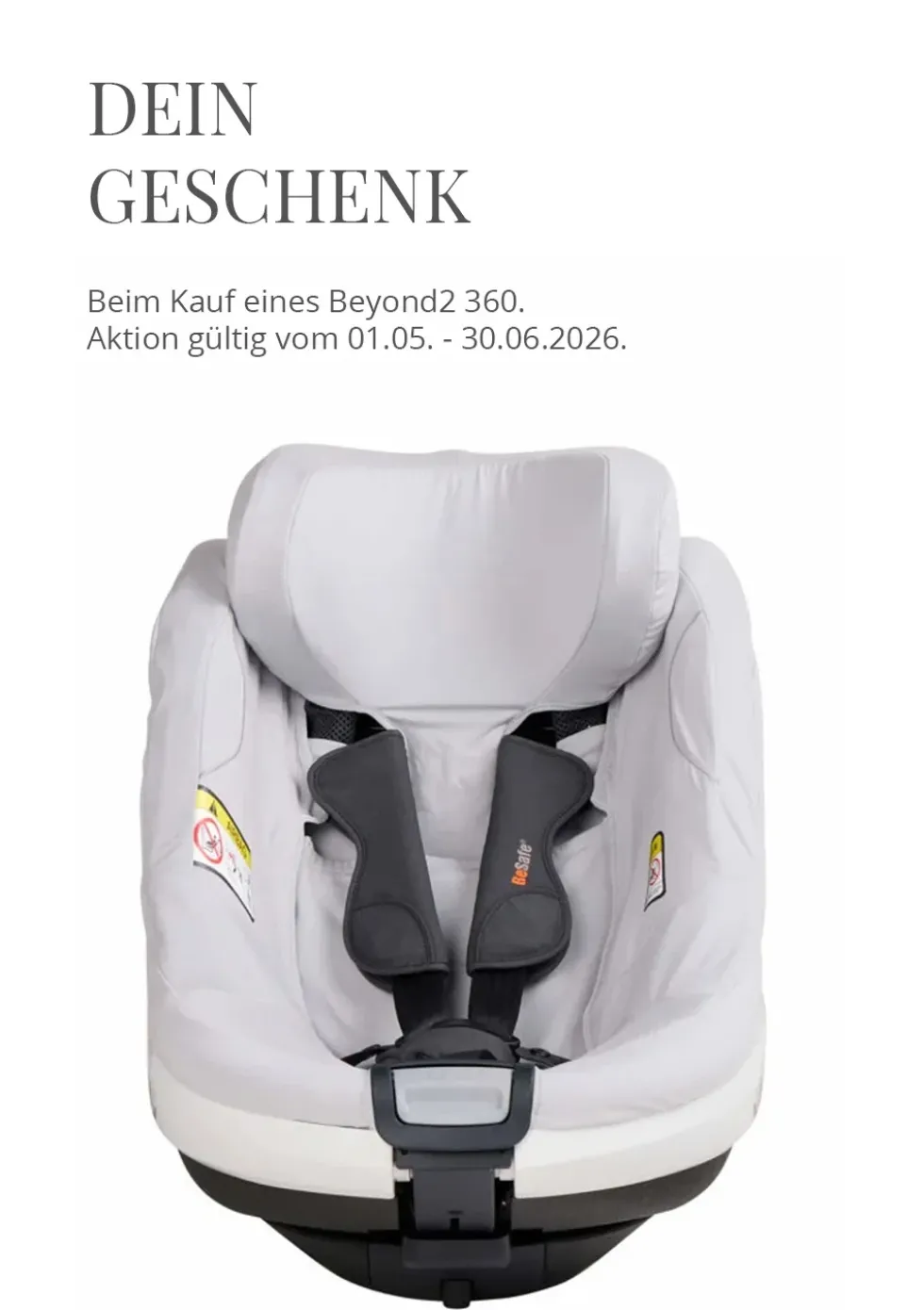 Kindersitz 'Beyond2 360' Dark Grey Mélange