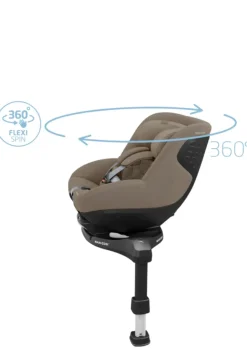 Kindersitz 'Pearl 360 Pro' Authentic Truffle