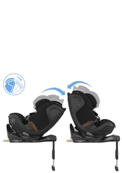 Kindersitz 'Pearl XL Slide Pro' Authentic Black