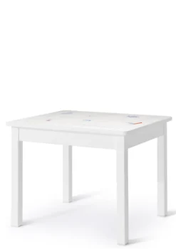Kindertisch weiß handbemalt