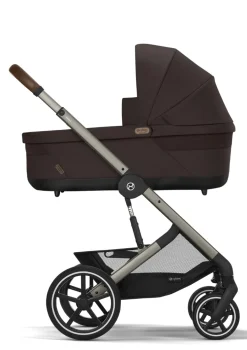 Kinderwagen 'Balios S LUX' Taupe / Chocolate Brown