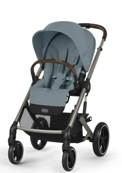 Kinderwagen 'Balios S LUX' Taupe / Stormy Blue