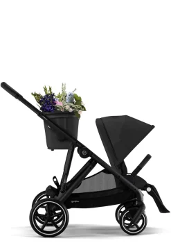 Kinderwagen 'Gazelle S' Black / Moon Black