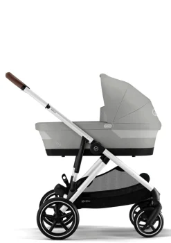 Kinderwagen 'Gazelle S' Silver / Stone Grey