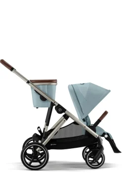 Kinderwagen 'Gazelle S' Taupe / Stormy Blue