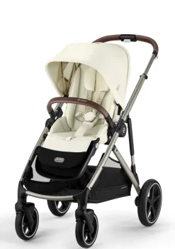 Kinderwagen 'Gazelle S' Taupe / Seashell Beige