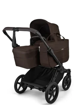 Kinderwagen-Set 'Donkey 6 Single' Cocoa Brown