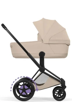 Kinderwagen-Set 'e-Priam Comfort' Cozy Beige