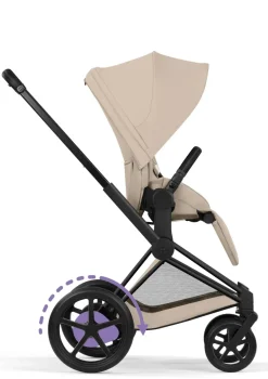 Kinderwagen-Set 'e-Priam Comfort' Cozy Beige