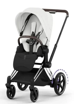 Kinderwagen-Set 'e-Priam Style' Off White