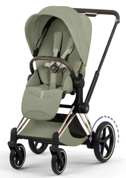 Kinderwagen-Set 'e-Priam Style' Sage Green