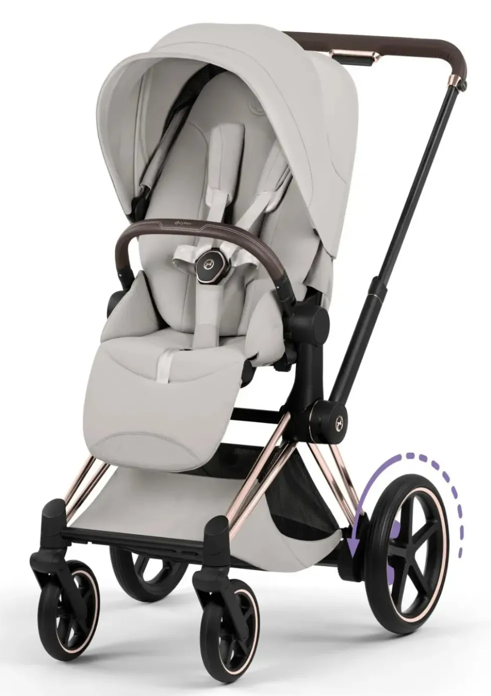 Kinderwagen-Set 'e-Priam Style' City Grey