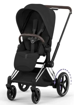 Kinderwagen-Set 'e-Priam Style' Sepia Black