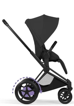 Kinderwagen-Set 'e-Priam Style' Sepia Black