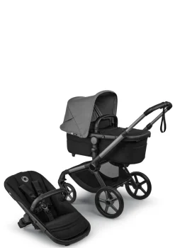 Kinderwagen-Set 'Fox 5 Renew – designed by you' Graphit / Heritage Black