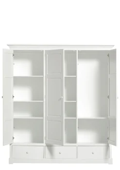 Kleiderschrank 'Seaside' 3-türig weiß