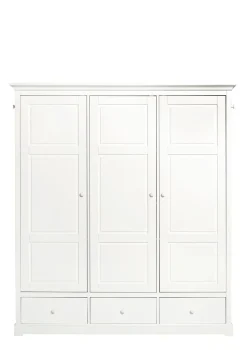 Kleiderschrank 'Seaside' 3-türig weiß