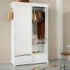 Kleiderschrank 'Seaside' 2-türig weiß