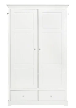 Kleiderschrank 'Seaside' 2-türig weiß