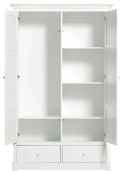 Kleiderschrank 'Seaside' 2-türig weiß