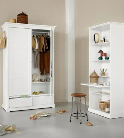 Kleiderschrank 'Seaside' 2-türig weiß