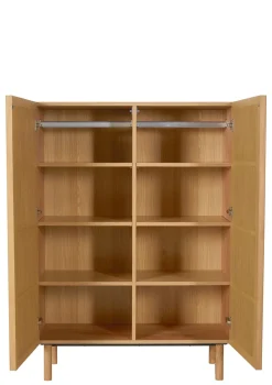 Kleiderschrank 2-türig 'Hai No Ki' Natural Ash
