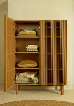 Kleiderschrank 2-türig 'Hai No Ki' Natural Ash
